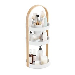Bellwood - Organizador de Cosméticos Branco e Natural - 2