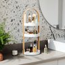 Bellwood - Organizador de Cosméticos Branco e Natural - 3