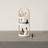 Bellwood - Organizador de Cosméticos Branco e Natural - 4