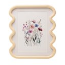 Ver imagem 2 de Porta-retrato Ondelle 15cmx20cm Creme Mdf - Wolff