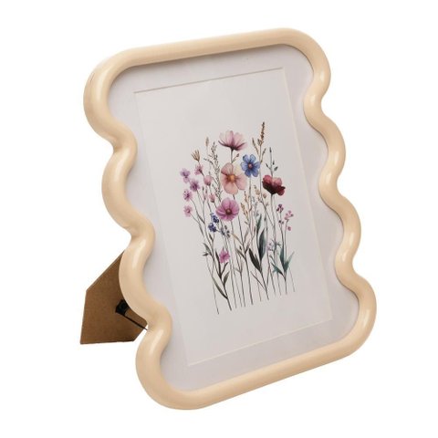 Porta-retrato Ondelle 15cmx20cm Creme Mdf - Wolff
