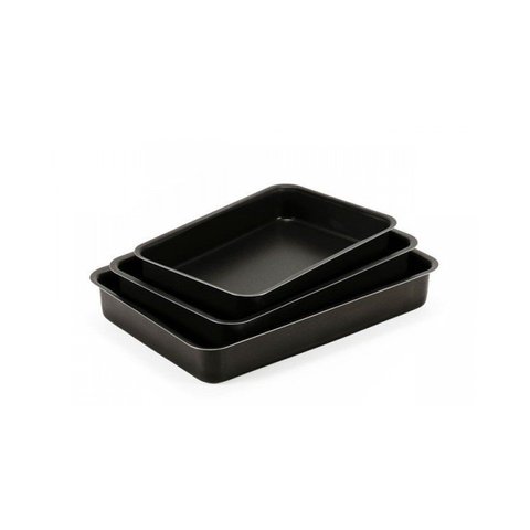 Jogo Conjunto de Assadeiras Antiaderente 3 Peças.