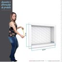 Ver imagem 6 de Nicho Para Banheiro 40x27x9.5 Termoplástico Cozimax Branco