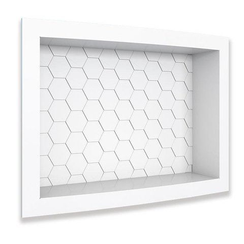 Nicho Para Banheiro 40x27x9.5 Termoplástico Cozimax Branco