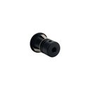 Ver imagem 2 de Balizador Nordecor Mini Romi Redondo de Embutir Alto Irc 90 Led 1w Bivolt Preto 3000k Luz Amarela