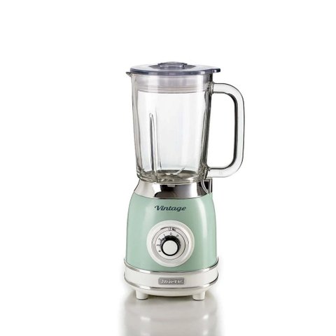 Liquidificador Ariete Vintage Verde 1000W Copo de Vidro 1,5L 220V - Linha Retrô 583