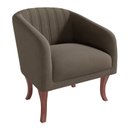 Ver imagem 1 de Poltrona Veludo com Apoio para os Braços Naty