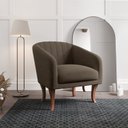 Ver imagem 3 de Poltrona Veludo com Apoio para os Braços Naty