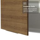 Ver imagem 6 de Armário Aéreo 100 Cm 1 Porta Basculante Branco/rustic Stella Madesa