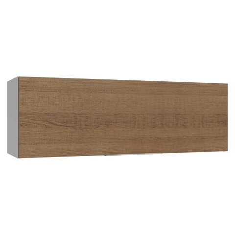Armário Aéreo 100 Cm 1 Porta Basculante Branco/rustic Stella Madesa