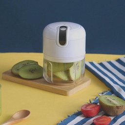Mini Processador Moedor Elétrico Alho sem Fio Alimentos Usb - 6