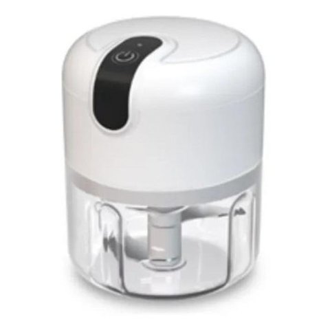 Mini Processador Moedor Elétrico Alho sem Fio Alimentos Usb