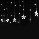 Ver imagem 2 de Pisca Cascata Cordão de Luz Estrela LED Branco 6 Metros 220V