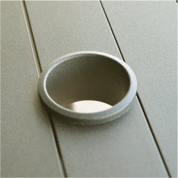 Mesa Ripada 1m Marrom - 4