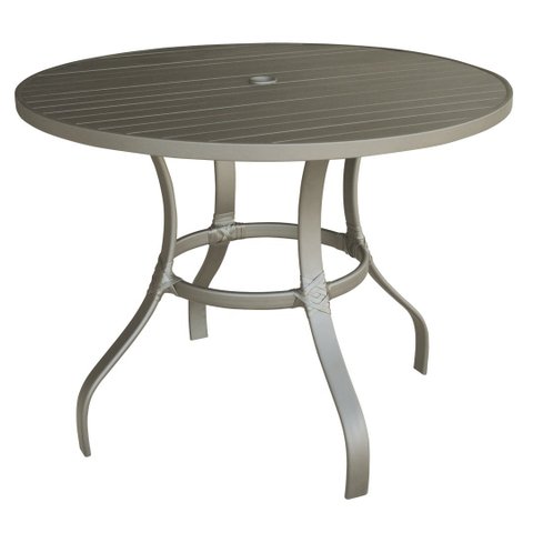 Mesa Ripada 1m Marrom