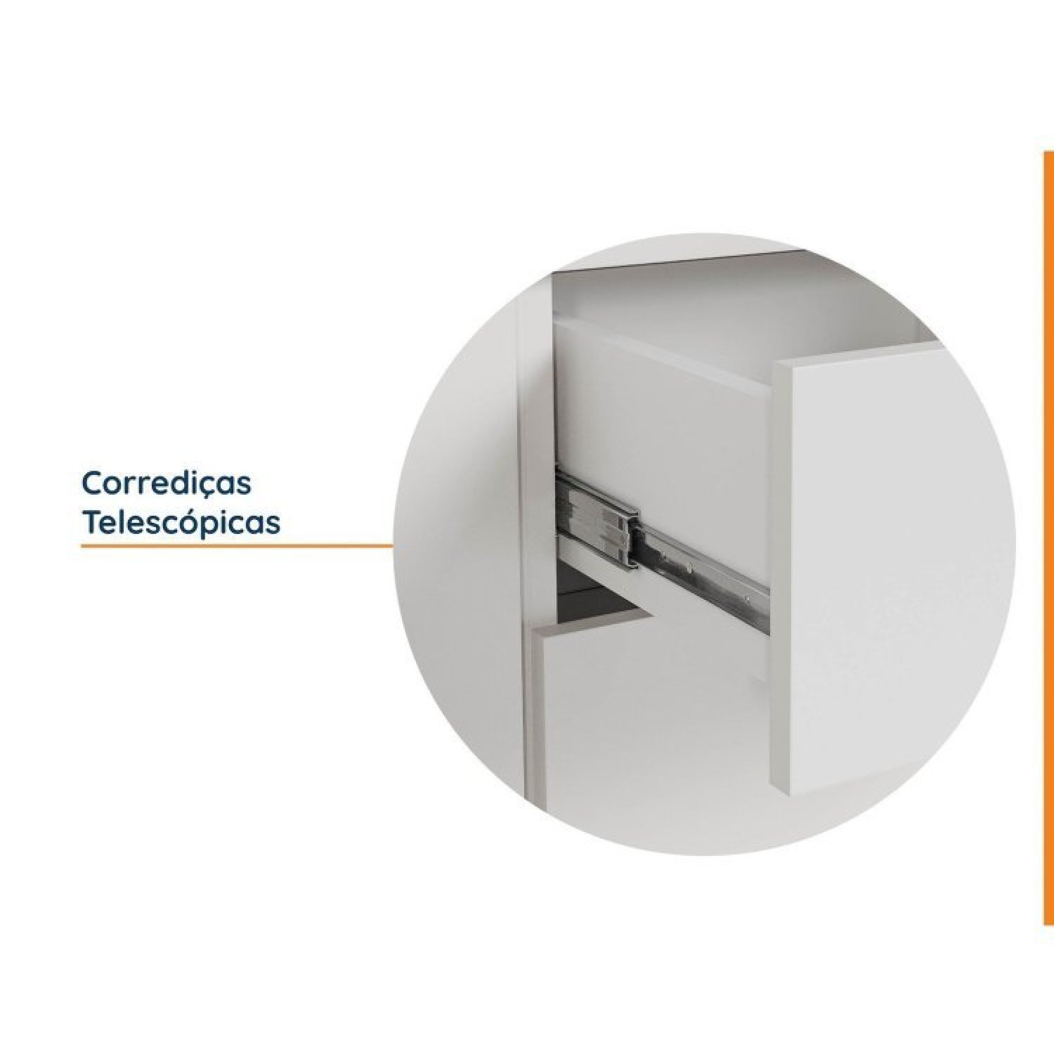 Cozinha Modulada 4 Peças sem Tampo 2 Aéreos 5 Portas e 2 Balcões Ipanema CabeCasa MadeiraMadeira - 11