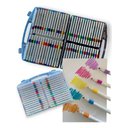 Ver imagem 7 de Super Kit Estojo Canetinhas Profissional Permanente Ponta Dura 1°linha Touch 60 Cores Acrilic Maker