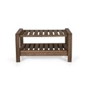 Ver imagem 5 de Mesa de Apoio para Jardim Madeira Maciça Yescasa Marrom/Nogueira