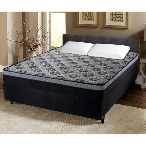 Conjunto De Cama Box Casal Safira 188x139x30 Hellen