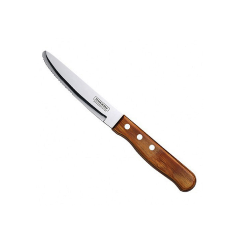 Faca Mesa Jumbo 5"cabo Madeira Polywood Castanho 21115095 Tramontina