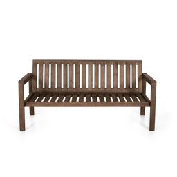 Conjunto Bancos 2 e 3 Lugares Madeira Maciça Yescasa - 10