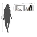 Ver imagem 4 de Nicho Decorativo Retangular 96cm MDF Attuale