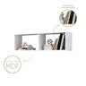 Nicho Decorativo Retangular 96cm MDF Attuale - 5