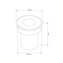 Ver imagem 6 de Embutido de Solo Led Nordecor Senf 6843 5w 12° Alto Irc 90 Bivolt Preto 2700k Luz Amarela