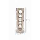 Ver imagem 2 de Porta Cápsulas Suporte Organizador Torre Luxo Mdf Branco Cantinho do Café