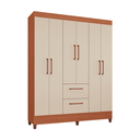 Ver imagem 4 de Guarda-Roupas Brilho 100% MDF 6 Portas 2 Gavetas