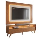 Ver imagem 2 de Rack com Painel para TV até 58 Polegadas com LED 100% MDF Pés em Madeira Maciça Austria