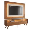 Ver imagem 3 de Rack com Painel para TV até 58 Polegadas com LED 100% MDF Pés em Madeira Maciça Austria
