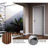 Kit Porta de Madeira 210x80cm Batente Ultra 11cm Arezzo Premium Famossul - 5