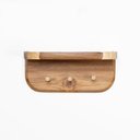 Ver imagem 2 de Porta Chaves Clavis Natural/dourado