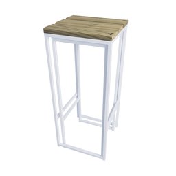 Kit Banquetas Strassis Design Sd-5040 Branca - 3