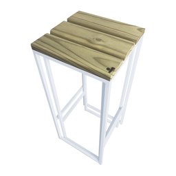 Kit Banquetas Strassis Design Sd-5040 Branca - 2