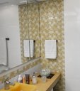 Ver imagem 4 de Porta Toalha Preto Fosco 30cm Banheiro Toalheiro Alumínio