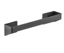 Ver imagem 2 de Porta Toalha Preto Fosco 30cm Banheiro Toalheiro Alumínio