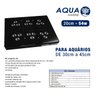 Luminária Aqualumini Tech Aqua Marine 20cm 54w Aquário Marinho - Bivolt - 3