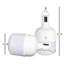 Ver imagem 3 de Lâmpada De Led Bulbo Recarregavel Portatil Camping Pesca 38w