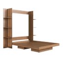 Ver imagem 3 de Cama de Casal Articulável Vertical com Estante Mel