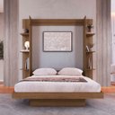 Ver imagem 1 de Cama de Casal Articulável Vertical com Estante Mel