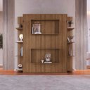 Ver imagem 2 de Cama de Casal Articulável Vertical com Estante Mel