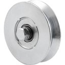 Ver imagem 1 de Roldana para portão 2.1/2" tipo V em aço zincado - Vonder