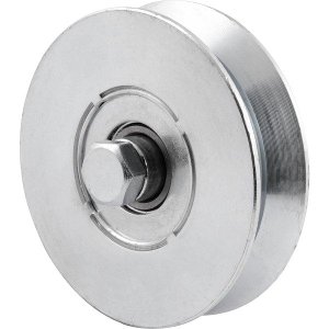 Roldana para portão 2.1/2" tipo V em aço zincado - Vonder