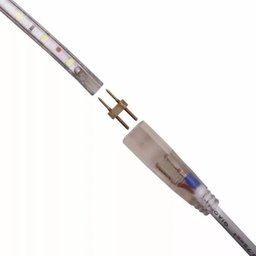 Mangueira Fita LED Chata 5050 10m Branco Frio 6mm 60 LEDS/m 110V - 6