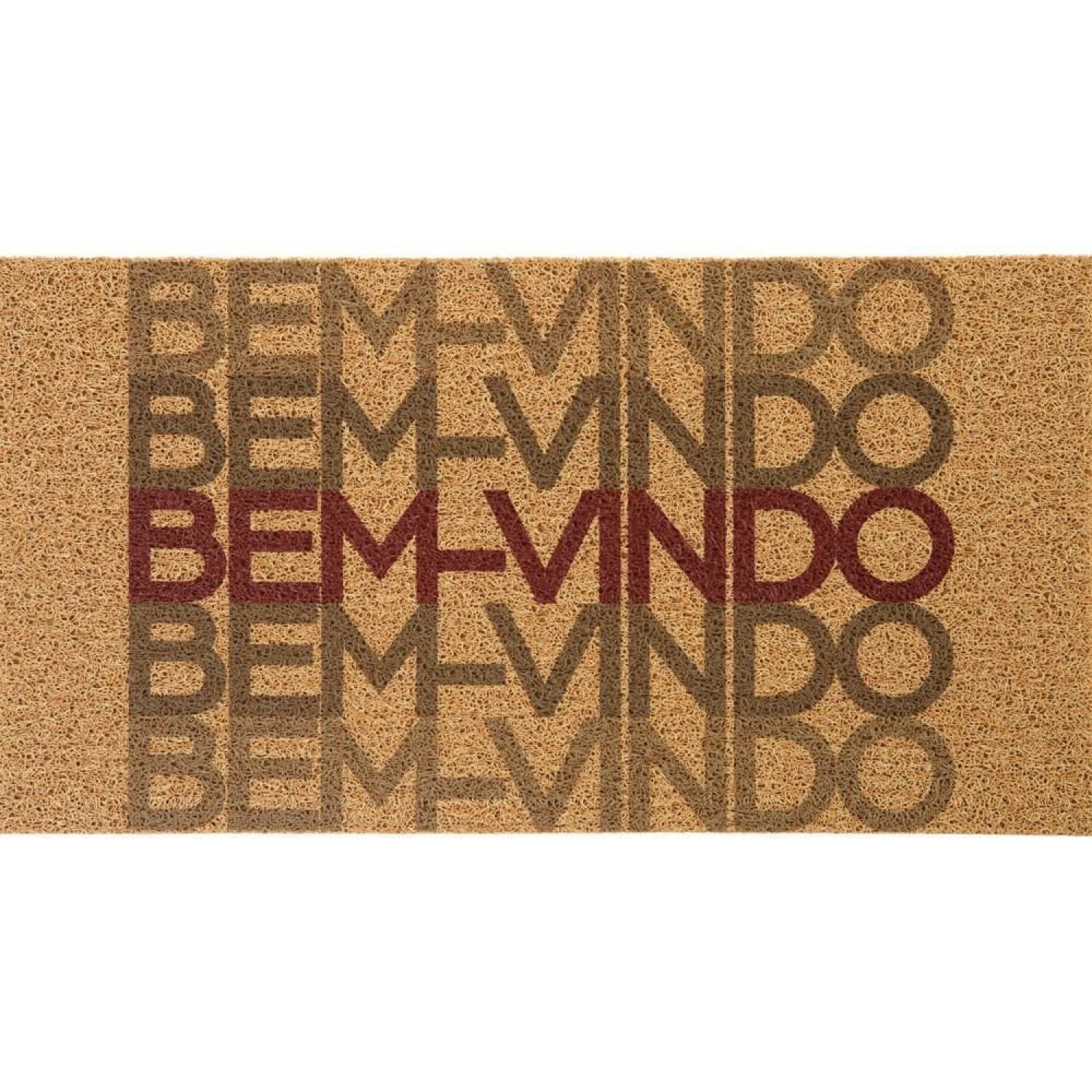 Capacho para Entrada Vinil Bemvindo Degrâde 40cmx75cm Kapazi - 2
