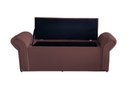 Ver imagem 3 de Kit Dubaí Cabeceira de Cama Box Casal e Recamier Baú Solteiro 90 Cm Suede Rosê do Lar Móveis