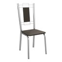 Ver imagem 3 de Conjunto de Mesa Completo com 6 Cadeiras Estofadas Cmc035cr Kappesberg Crome