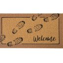 Ver imagem 1 de Capacho para Entrada Vinil Pegadas 40cmx75cm Kapazi